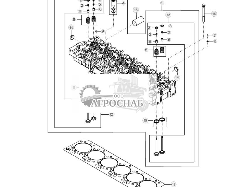 5120 Головка блока цилиндров с клапанами - ST746468 242.jpg